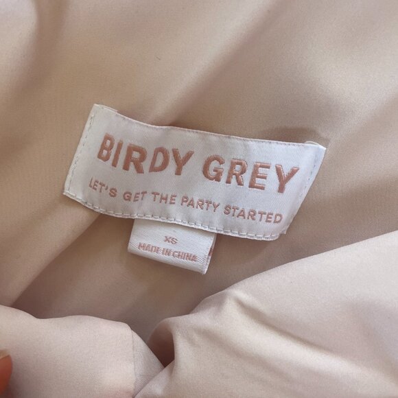 Birdy Grey One Shoulder Pink Dress - Picture 6 of 7